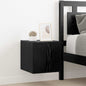 Mueble de TV Montado en la Pared con LED 2 pcs Madera vieja