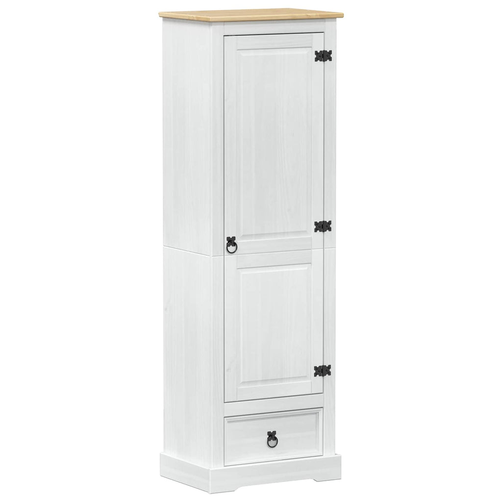 Armarios con cajón 55 x 38 x 170 cm Madera de pino macizo