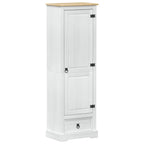 Armarios con cajón 55 x 38 x 170 cm Madera de pino macizo