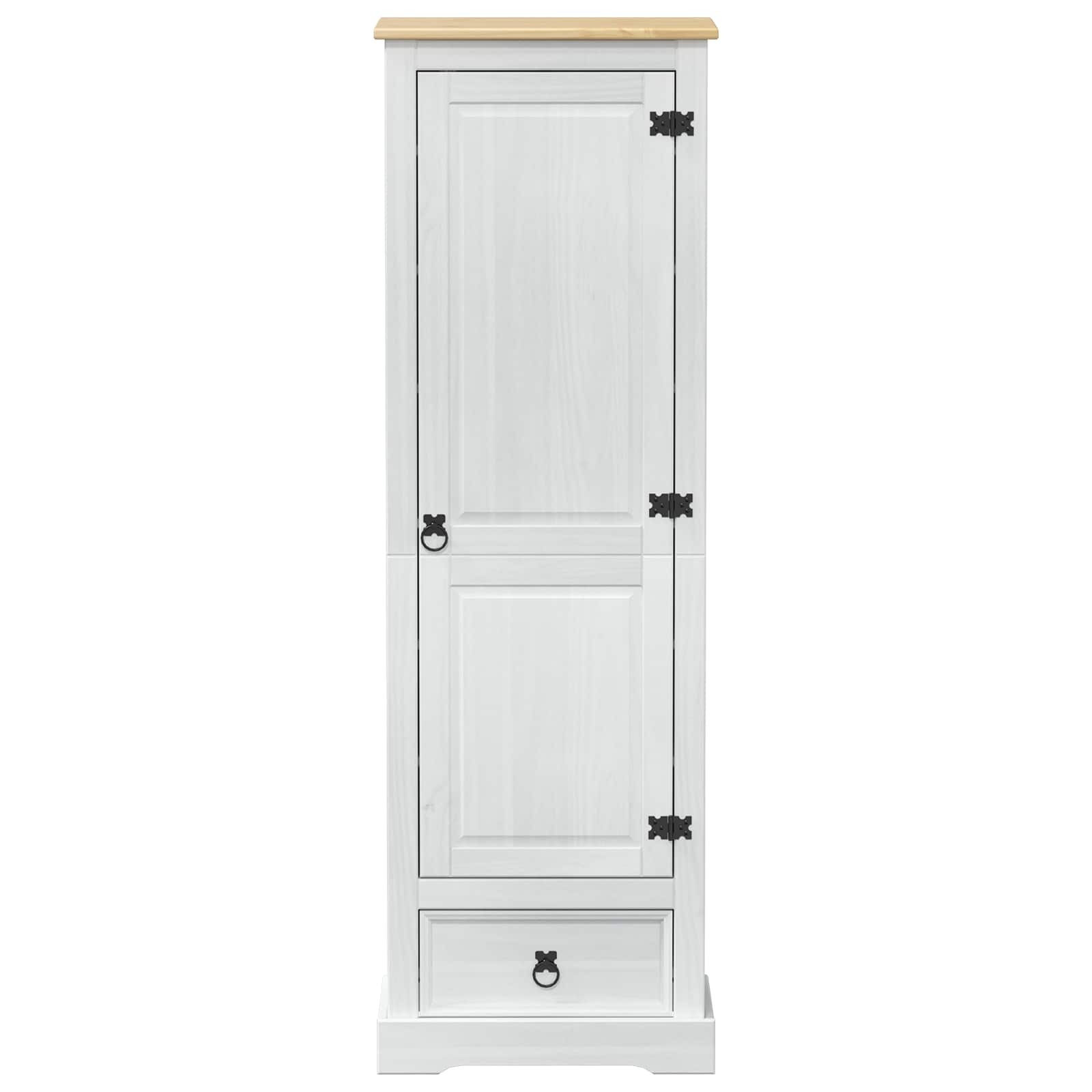Armarios con cajón 55 x 38 x 170 cm Madera de pino macizo