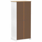 Armarios con cajón 76 x 50 x 170 cm Madera de pino macizo