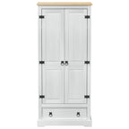 Armarios con cajón 76 x 50 x 170 cm Madera de pino macizo