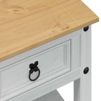 Mesa de Café con cajón 85 x 50 x 45 cm Madera de pino macizo