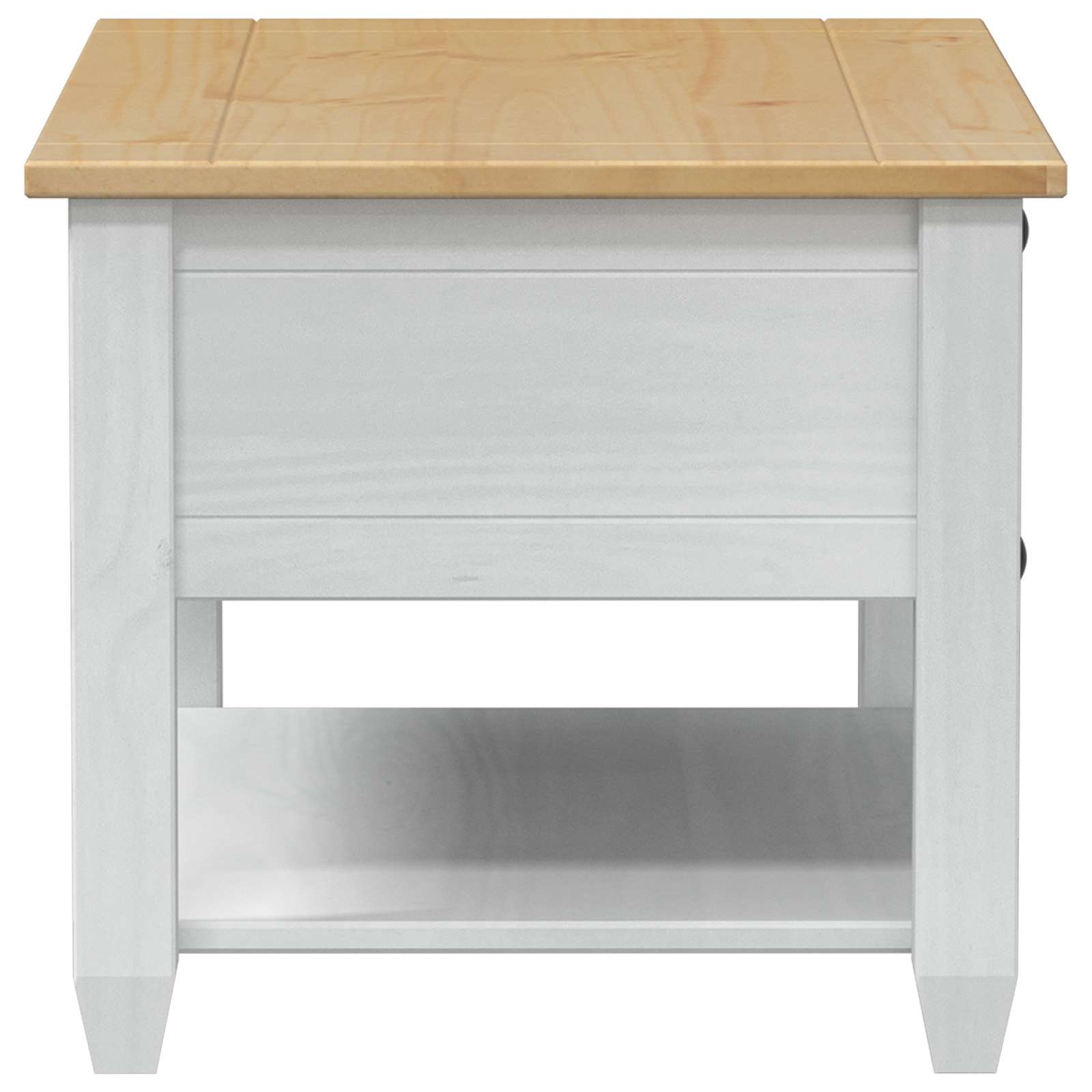 Mesa de Café con cajón 85 x 50 x 45 cm Madera de pino macizo
