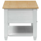 Mesa de Café con cajón 100 x 48 x 45 cm Madera de Pino Maciza