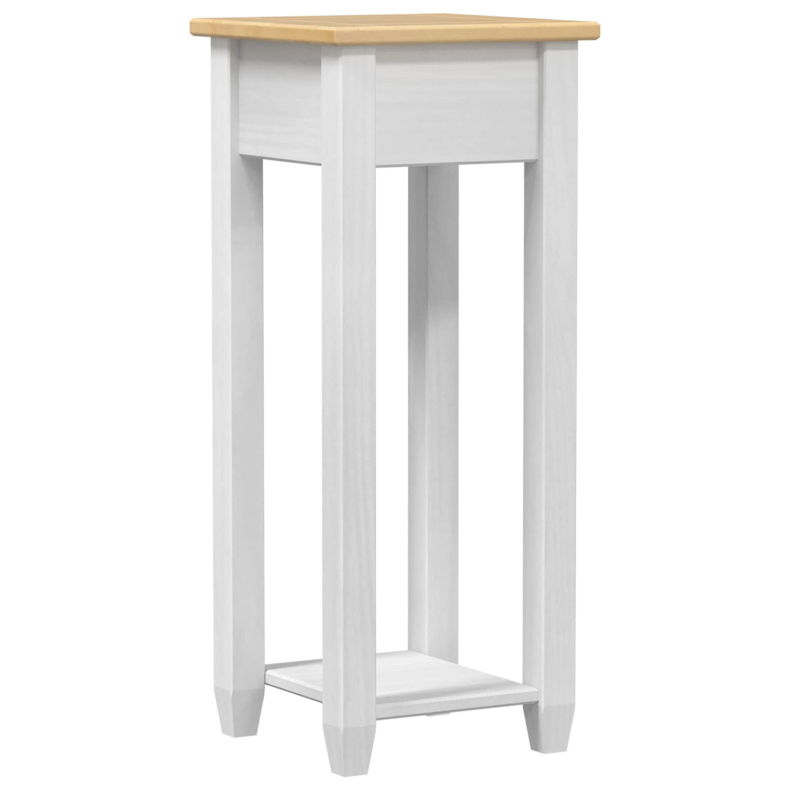Soporte de plantas 30 x 30 x 73 cm Madera de pino macizo