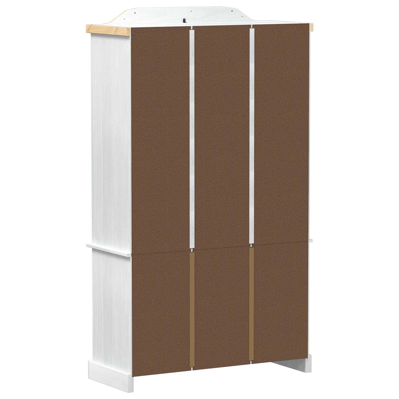 Armario de Exhibición 103.5 x 42 x 180 cm Madera de pino macizo