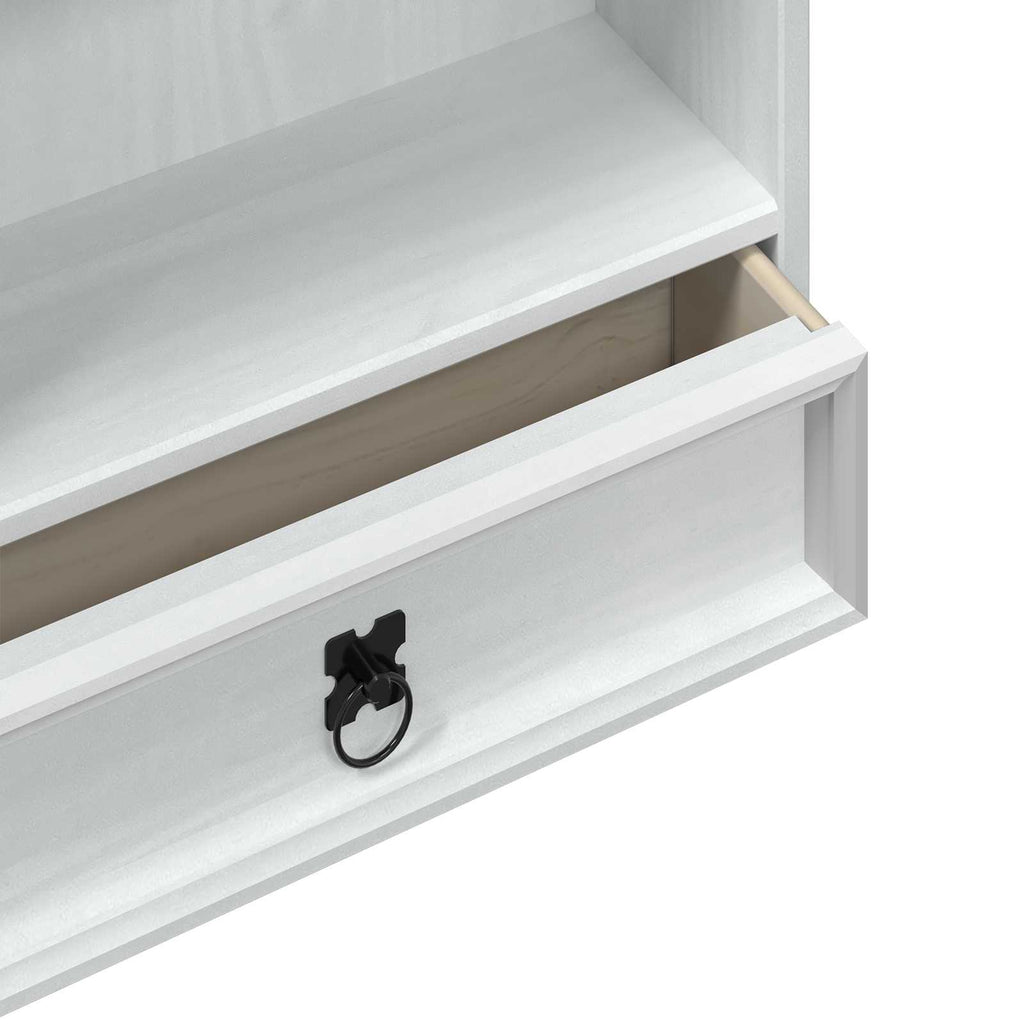 Mueble para CDs 52 x 17.5 x 103 cm Madera de pino macizo