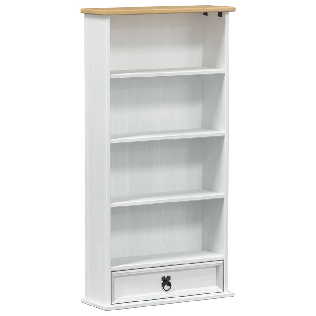 Mueble para CDs 52 x 17.5 x 103 cm Madera de pino macizo