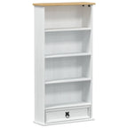 Mueble para CDs 52 x 17.5 x 103 cm Madera de pino macizo
