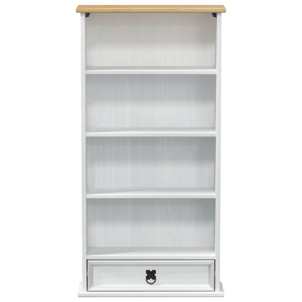 Mueble para CDs 52 x 17.5 x 103 cm Madera de pino macizo