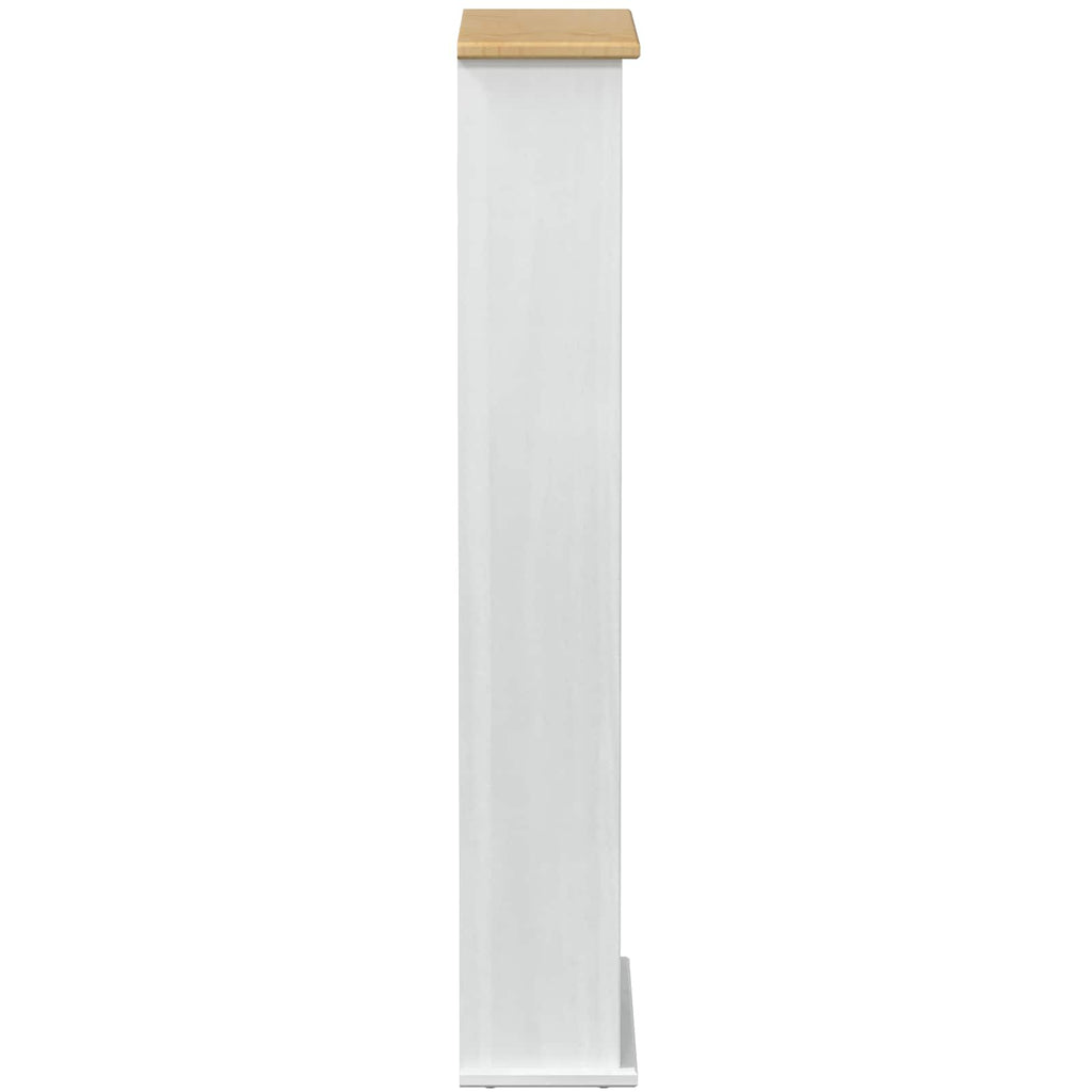 Mueble para CDs 52 x 17.5 x 103 cm Madera de pino macizo