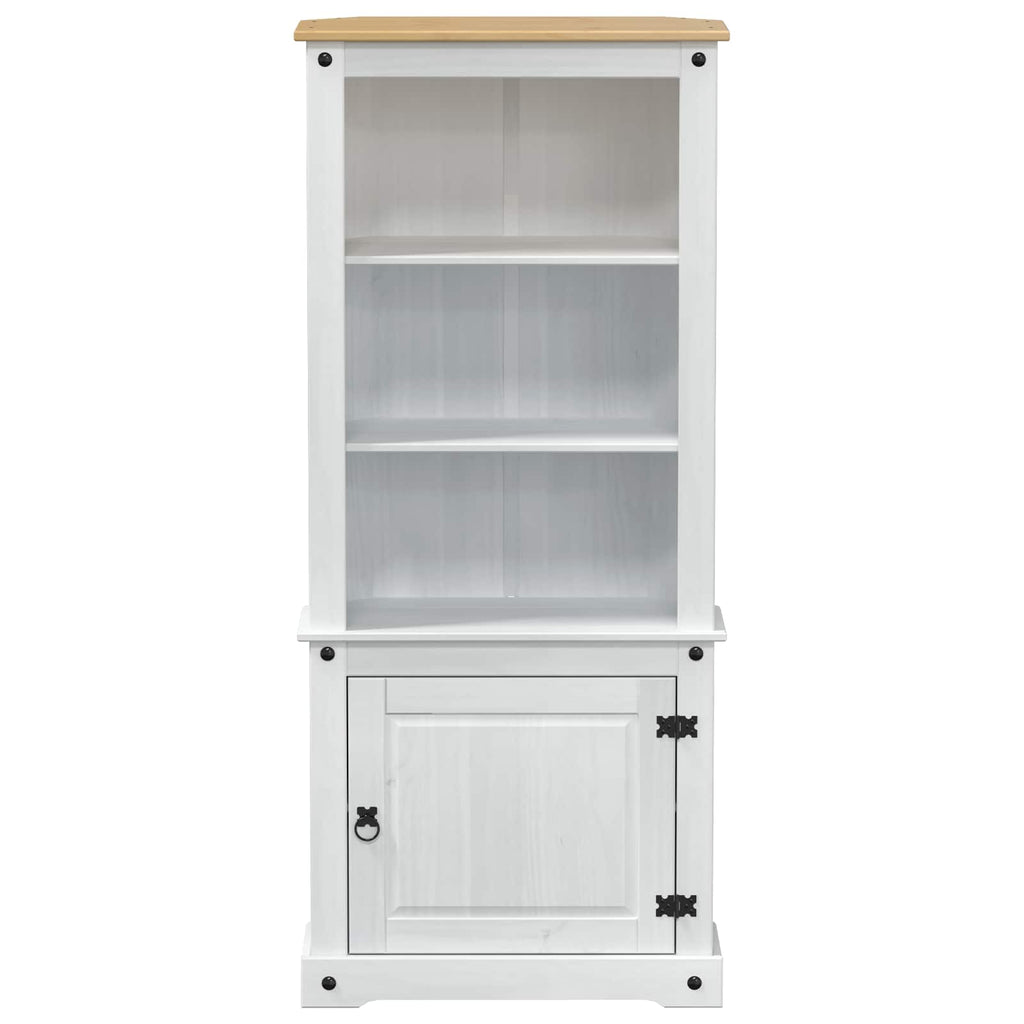 Aparador alto 74 x 38 x 170 cm Madera de pino macizo