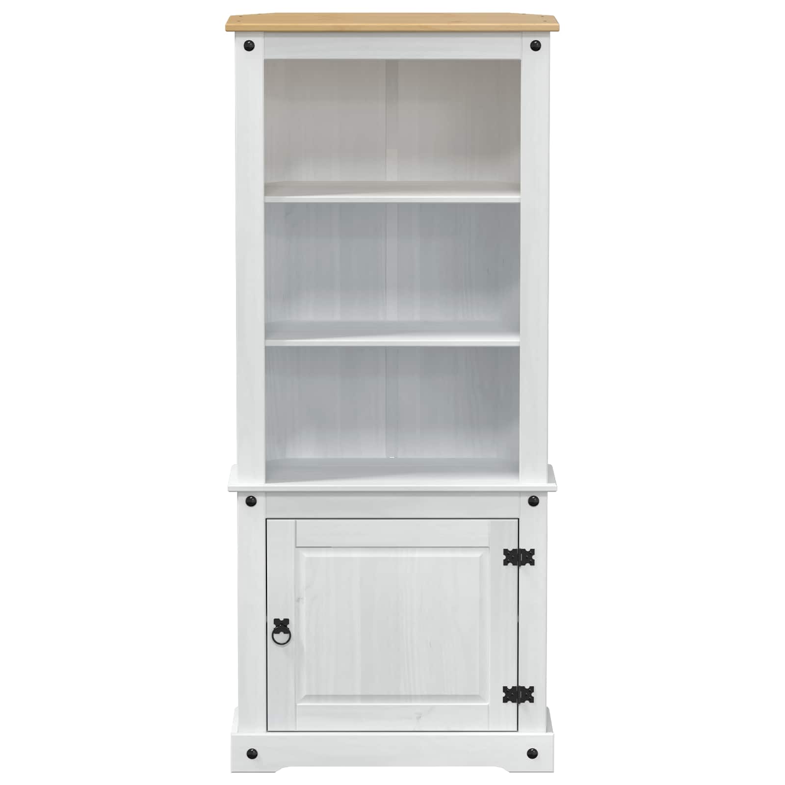 Aparador alto 74 x 38 x 170 cm Madera de pino macizo