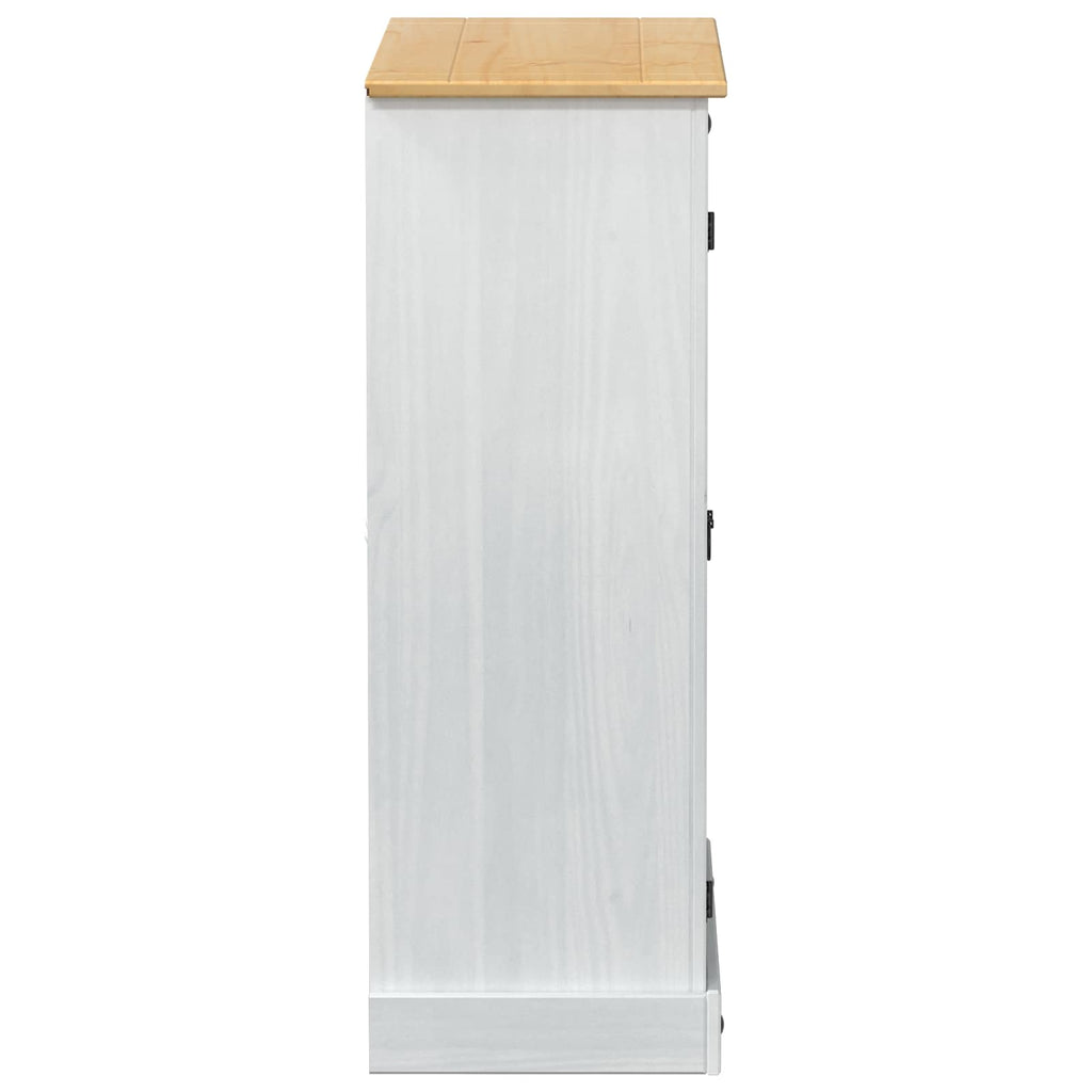 Armario Zapatero 86 x 38,5 x 108 cm Madera de pino macizo
