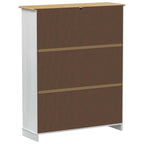 Armario Zapatero Corona 99 x 32 x 122 cm Madera de pino macizo