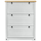 Armario Zapatero Corona 99 x 32 x 122 cm Madera de pino macizo