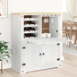 Armario para Vinos 97 x 45 x 114 cm Madera de pino macizo
