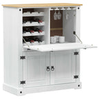 Armario para Vinos 97 x 45 x 114 cm Madera de pino macizo