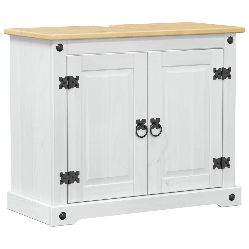 Mueble de lavabo 73 x 33 x 60 cm Madera de pino macizo