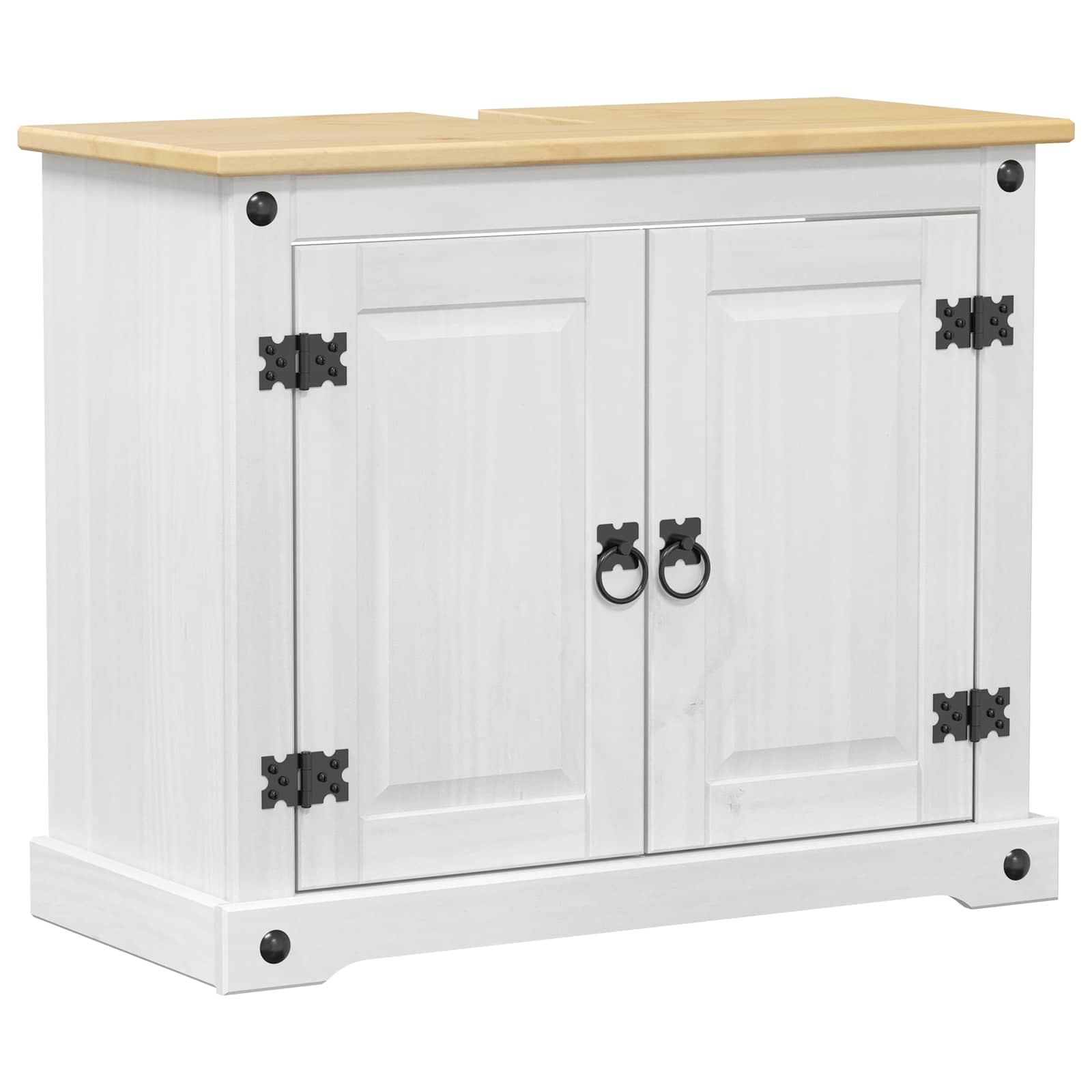Mueble de lavabo 73 x 33 x 60 cm Madera de pino macizo
