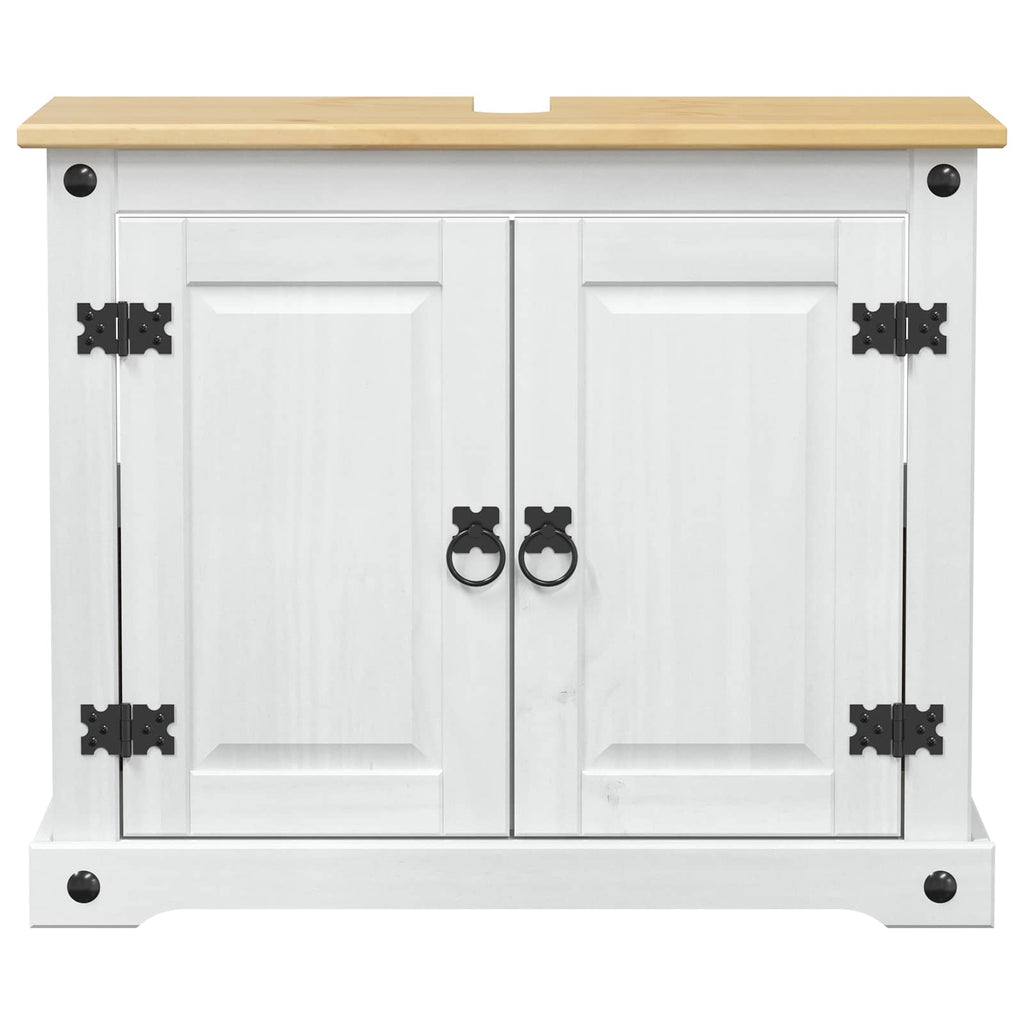Mueble de lavabo 73 x 33 x 60 cm Madera de pino macizo