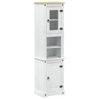 Mueble de Cuarto de Baño 50 x 40 x 185 cm Madera de pino macizo