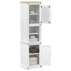 Mueble de Cuarto de Baño 50 x 40 x 185 cm Madera de pino macizo