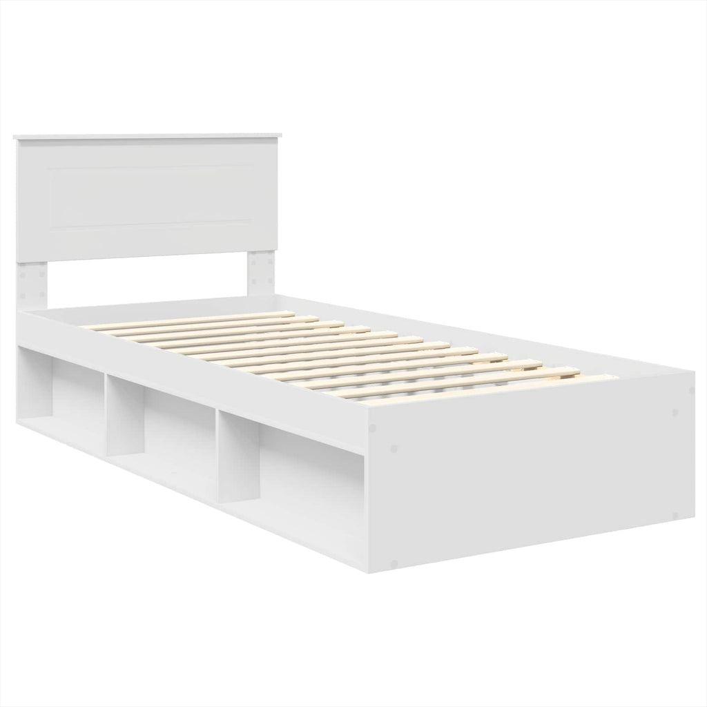 Estructura de cama 100 x 200 cm Madera de ingeniería