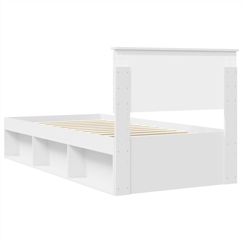 Estructura de cama 100 x 200 cm Madera de ingeniería