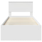 Estructura de cama 100 x 200 cm Madera de ingeniería