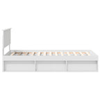 Estructura de cama 100 x 200 cm Madera de ingeniería