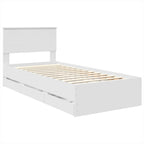 Estructura de cama con cajón 100 x 200 cm Madera Ingenieril