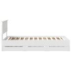 Estructura de cama con cajón 100 x 200 cm Madera Ingenieril