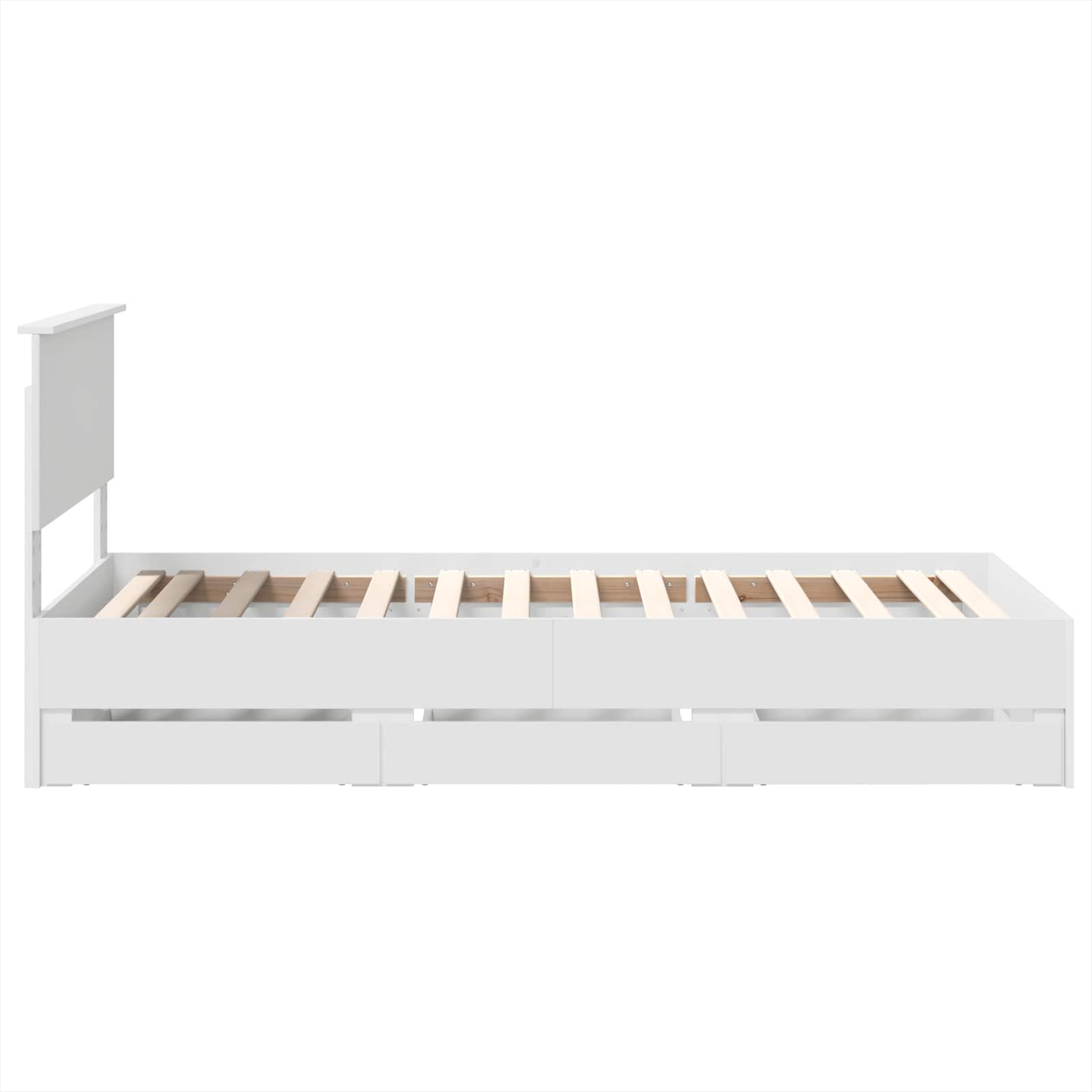 Estructura de cama con cajón 100 x 200 cm Madera Ingenieril
