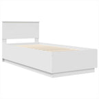 Estructura de cama 100 x 200 cm Madera de ingeniería