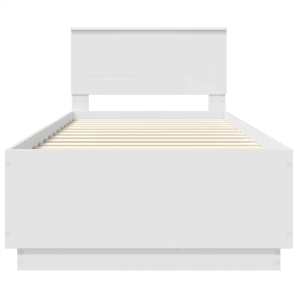 Estructura de cama 100 x 200 cm Madera de ingeniería
