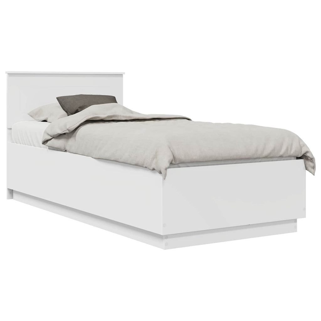 Estructura de cama 100 x 200 cm Madera de ingeniería