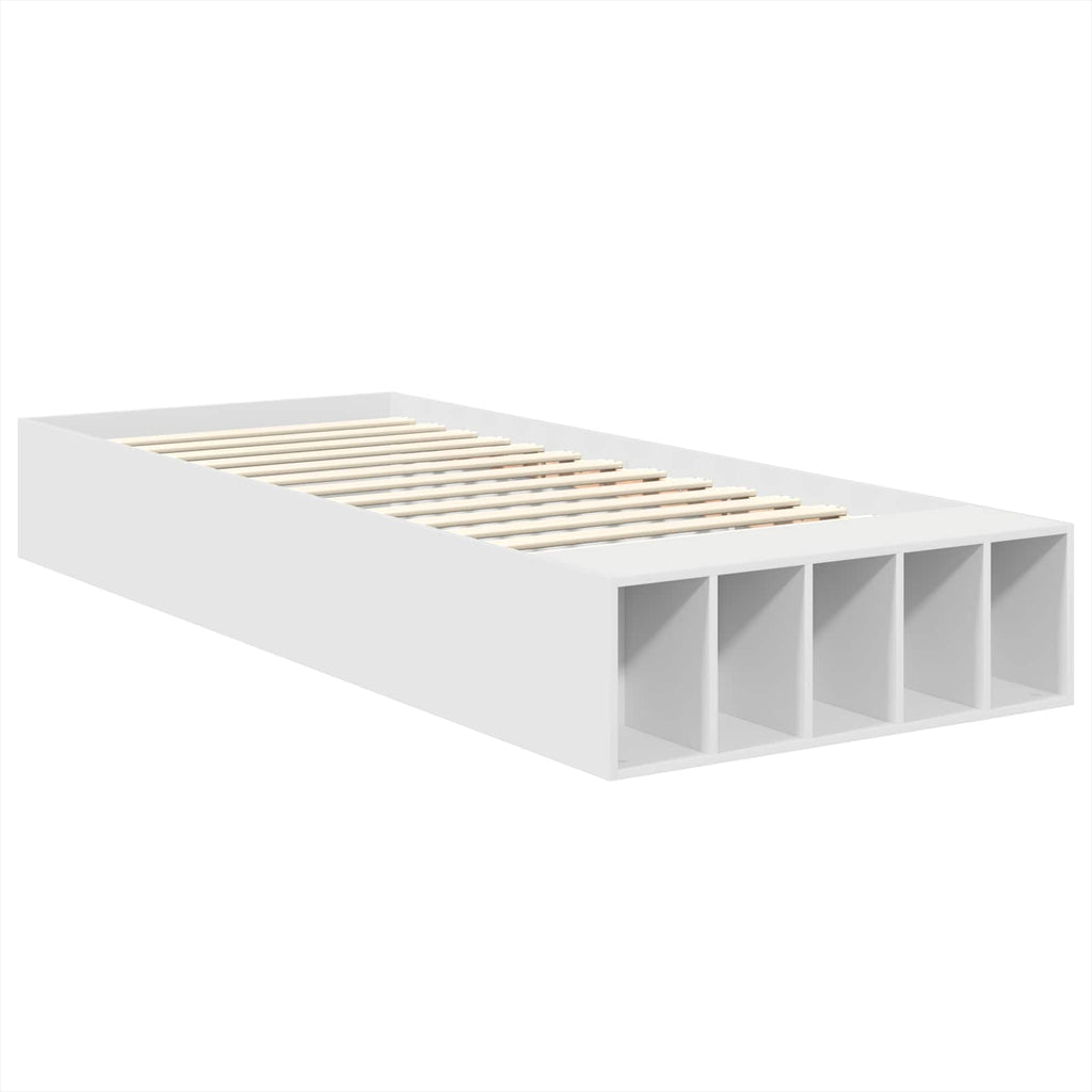 Estructura de cama Manual 100 x 200 cm Madera contrachapada