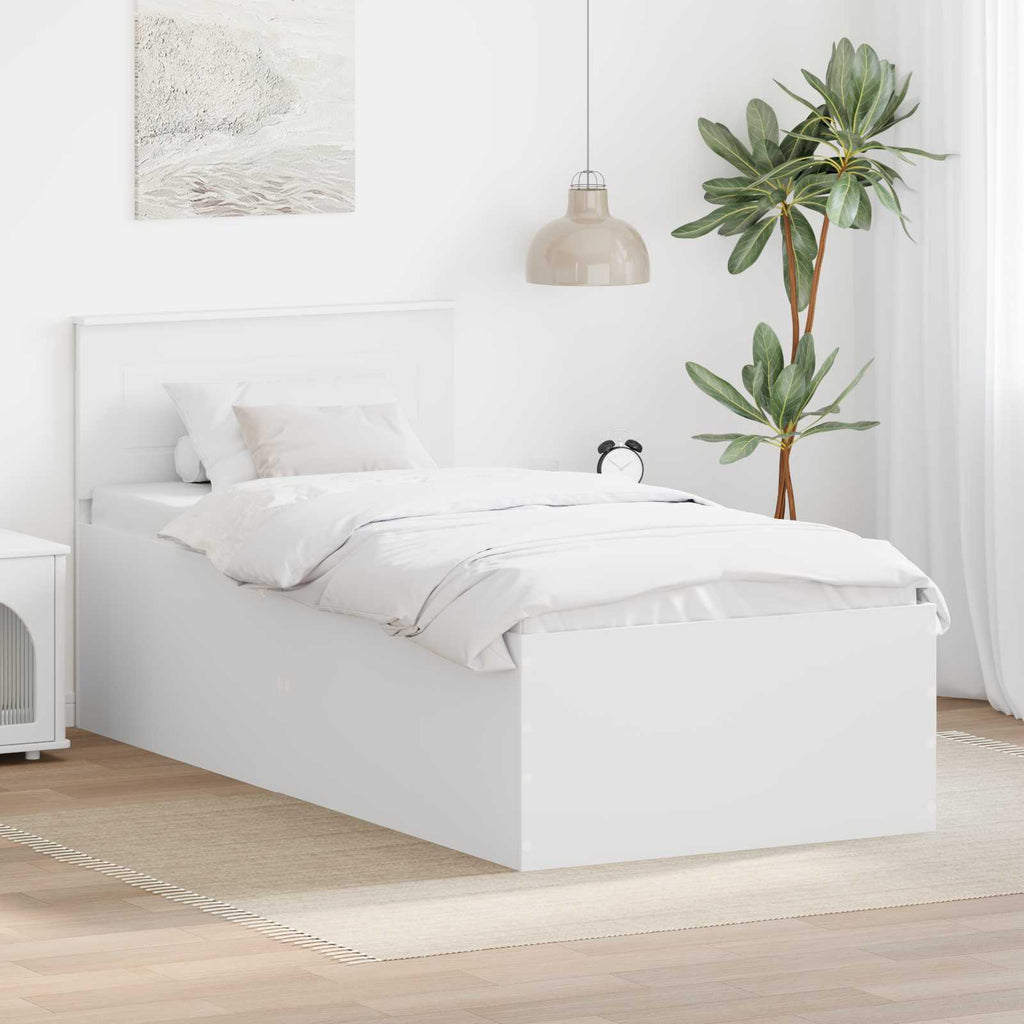 Estructura de cama 120 x 200 cm Madera de ingeniería