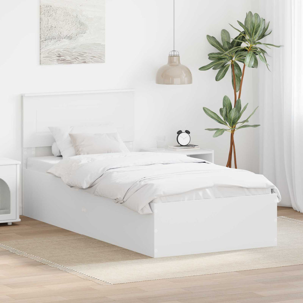 Estructura de cama 100 x 200 cm Madera de ingeniería