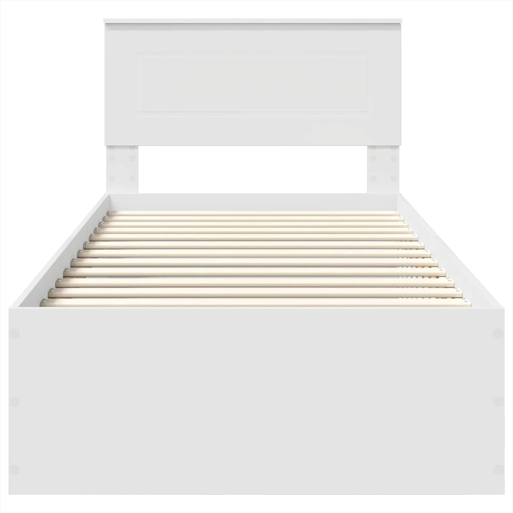 Estructura de cama 100 x 200 cm Madera de ingeniería
