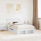 Estructura de cama 137 x 203 cm Madera de ingeniería