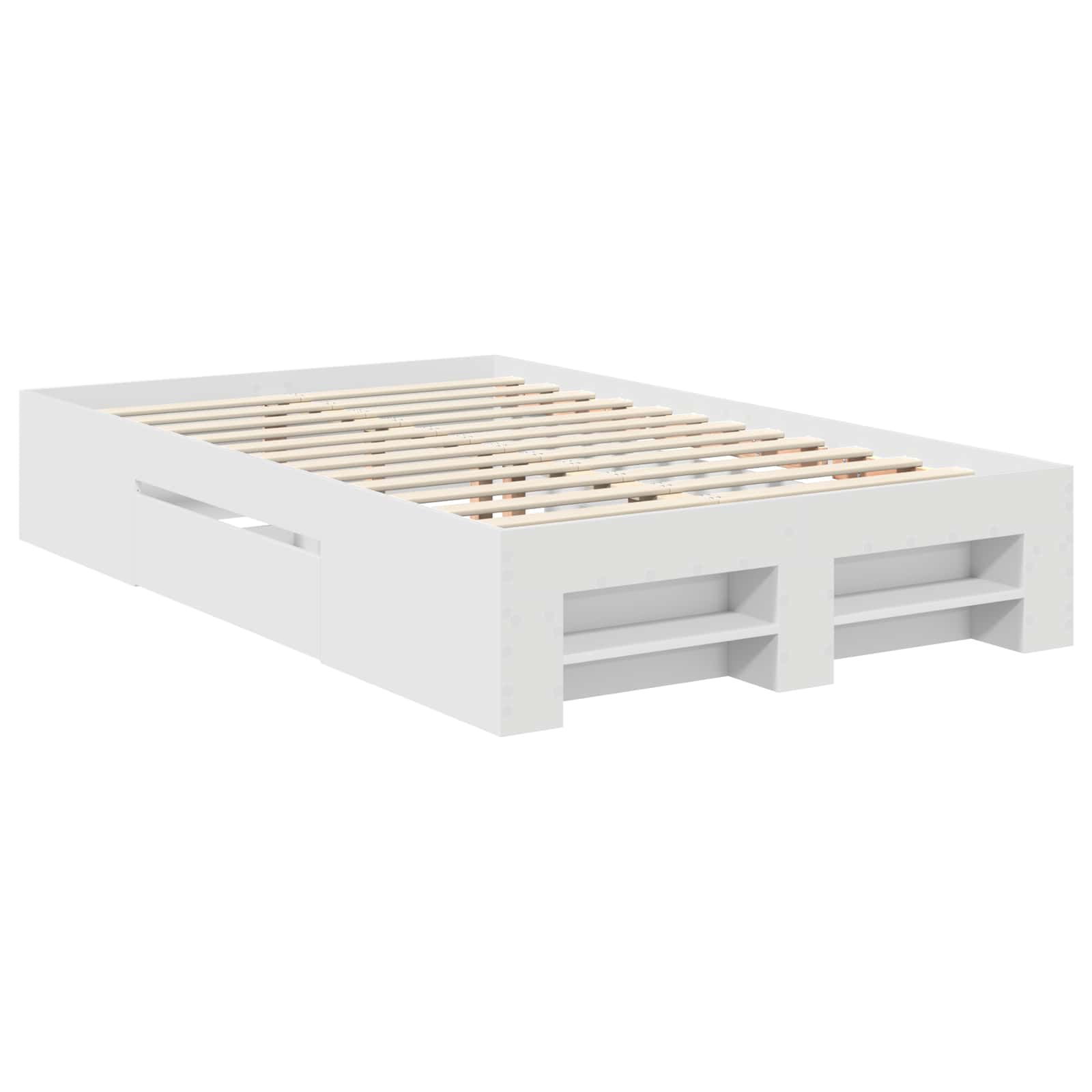 Estructura de cama 137 x 203 cm Madera de ingeniería