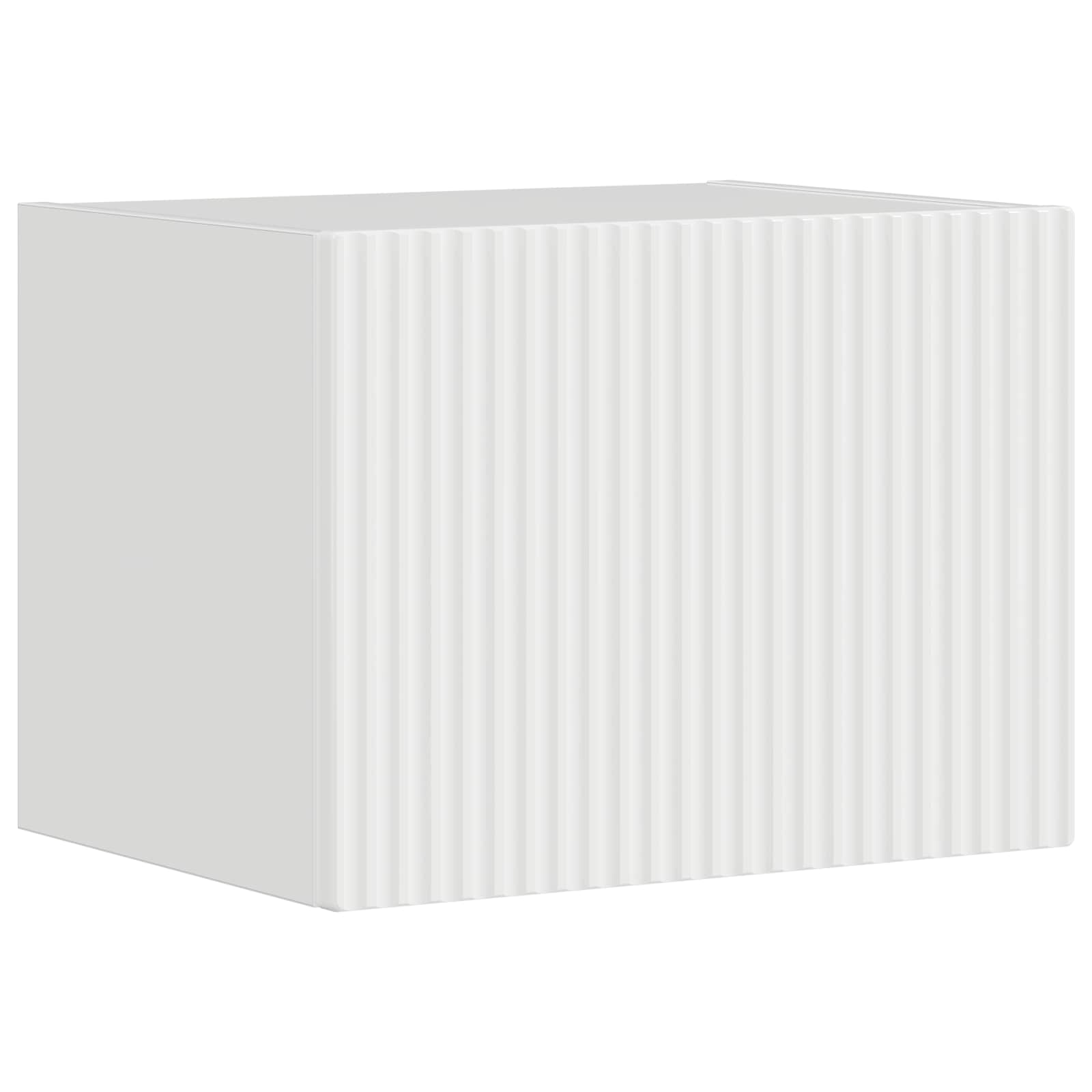 Conjunto de mueble para TV de pared 4 pcs brillante