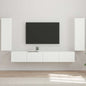 Conjunto de mueble para TV de pared 4 pcs 29,5 x 31 x 100 cm