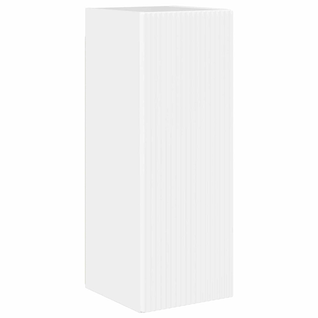 Conjunto de mueble para TV de pared 6 pcs brillante