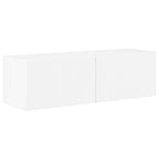Conjunto de mueble para TV de pared 6 pcs brillante