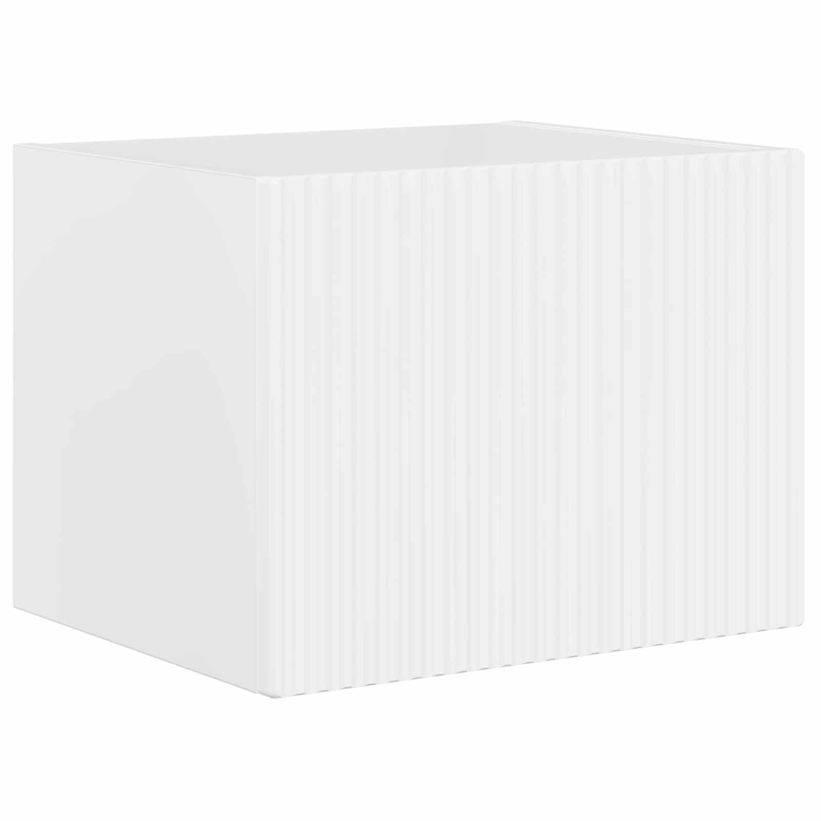 Conjunto de mueble para TV de pared 6 pcs brillante
