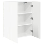 Conjunto de mueble para TV de pared 6 pcs brillante